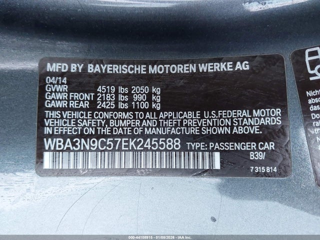 WBA3N9C57EK245588 BMW 428i Xdrive