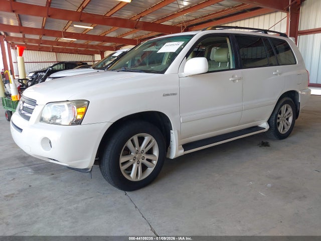 Продаж на аукціоні авто 2006 Toyota Highlander Hybrid Limited V6, vin: JTEDW21A860007267, номер лоту: 44109235