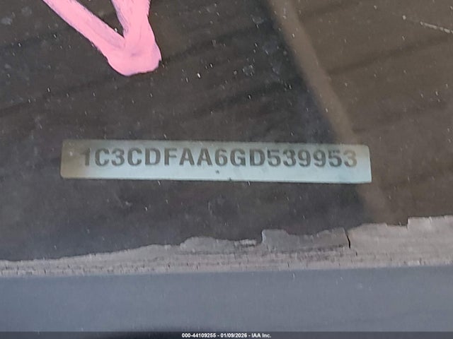 1C3CDFAA6GD539953 Dodge DART SE