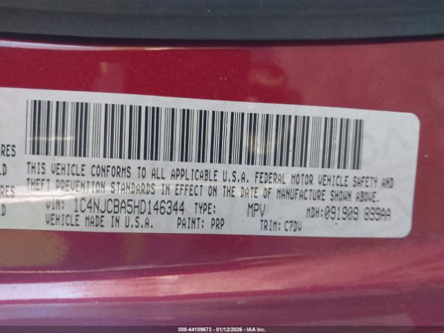 2017 JEEP COMPASS 1C4NJCBA5HD146344 Photo 8