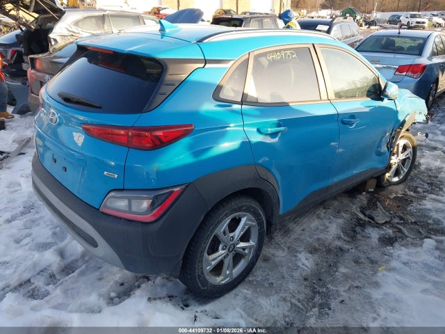 44109732 :رقم المزاد ، KM8K6CAB5NU878883 vin ، 2022 Hyundai Kona Sel مزاد بيع