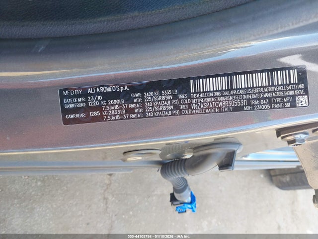 ZASPATCW8R3055311 Alfa Romeo Tonale Ti Eawd