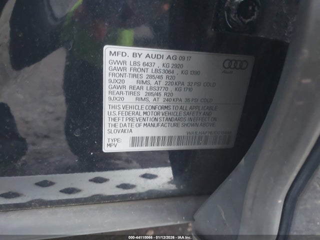 2018 AUDI Q7 WA1LHAF76JD013484 Photo 8