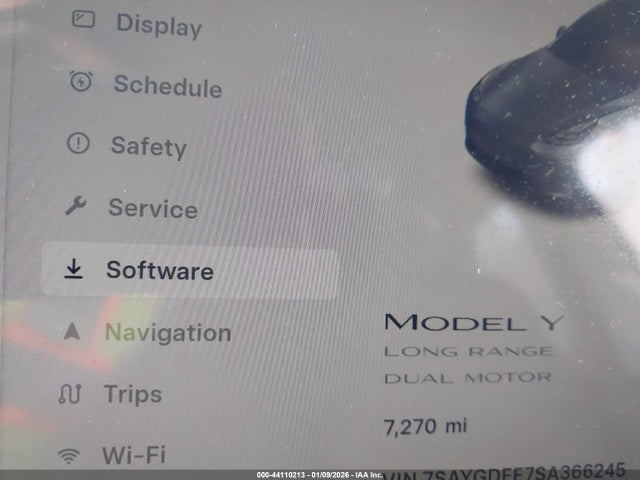 2025 TESLA MODEL Y 7SAYGDEE7SA366245 Photo 6