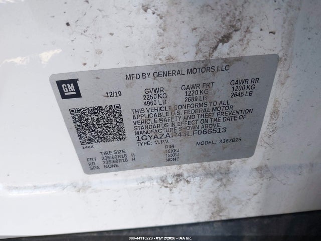 2020 CADILLAC XT4 1GYAZAR43LF066513 Photo 8