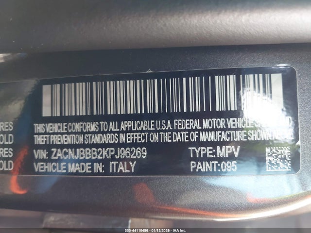 Jeep Renegade Altitude 4x4 2019 ZACNJBBB2KPJ96269 Image 9