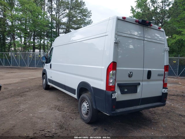 2025 Ram Promaster 2500 Tradesman High Roof 159 Wb W/pass Seat მანქანა იყიდება აუქციონზე, vin: 3C6LRVDG4SE519688, აუქციონის ნომერი: 44110552