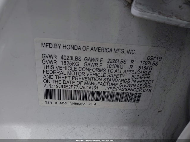 Acura Ilx Premium Package/technology Package 2019 19UDE2F77KA015161 Image 9