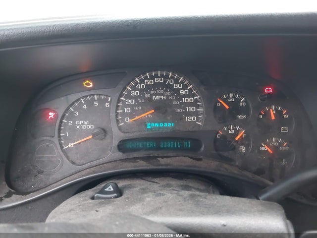 Aukcja sprzedaży 2004 Chevrolet Silverado 1500 Work Truck, vin: 1GCEC19X44Z299187, numer aukcji: 44111063