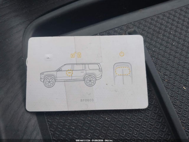44111124 :رقم المزاد ، 7PDSGBBA0SN060364 vin ، 2025 Rivian R1s Adventure Dual Motor Large Pack/adventure Dual Motor Max Pack مزاد بيع
