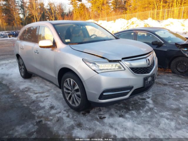 2014 ACURA MDX 5FRYD4H44EB008261
