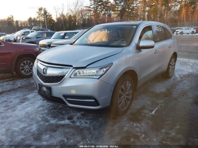 2014 ACURA MDX 5FRYD4H44EB008261 Photo 1