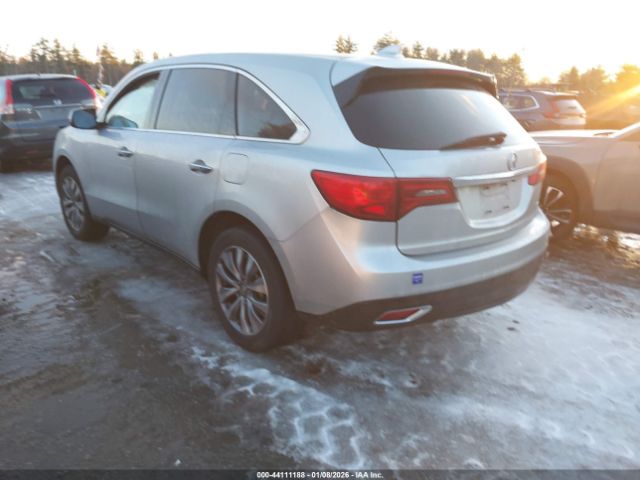 2014 ACURA MDX 5FRYD4H44EB008261 Photo 2