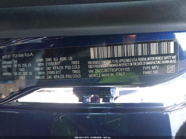 Jeep Renegade Trailhawk 2016 ZACCJBCT8GPC91105 Image 9