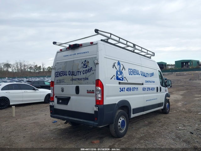 44111316 :رقم المزاد ، 3C6TRVDG1LE115300 vin ، 2020 Ram Promaster 2500 High Roof 159 Wb مزاد بيع