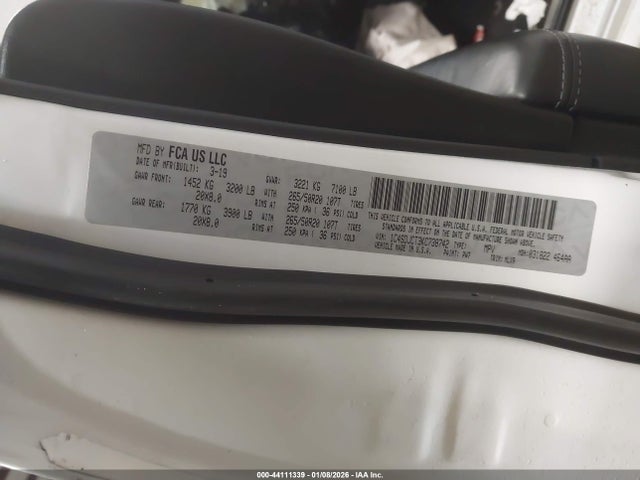 2019 DODGE DURANGO 1C4SDJCT3KC738742 Photo 8