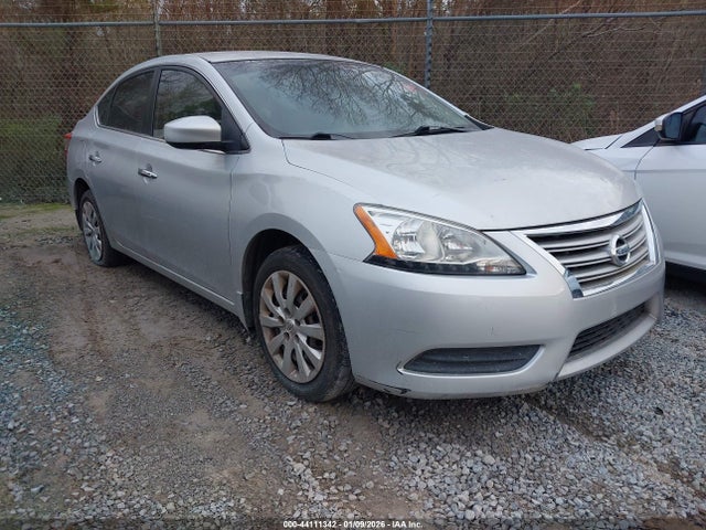 44111342 :رقم المزاد ، 3N1AB7AP5EY227073 vin ، 2014 Nissan Sentra S مزاد بيع