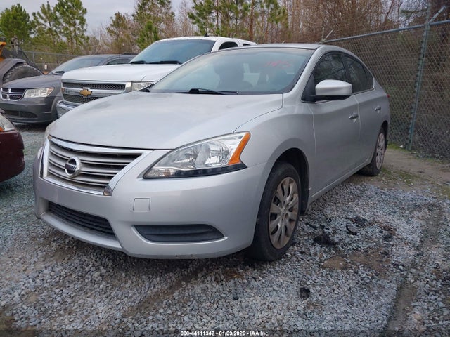 44111342 :رقم المزاد ، 3N1AB7AP5EY227073 vin ، 2014 Nissan Sentra S مزاد بيع