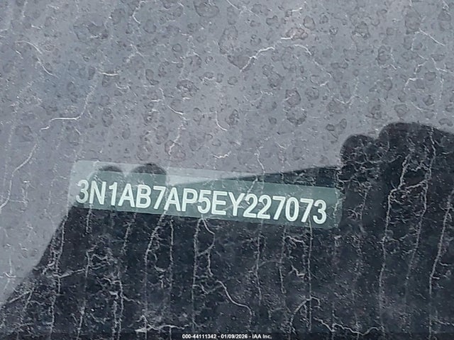44111342 :رقم المزاد ، 3N1AB7AP5EY227073 vin ، 2014 Nissan Sentra S مزاد بيع