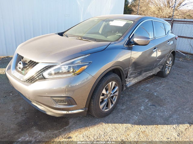 2018 Nissan Murano S მანქანა იყიდება აუქციონზე, vin: 5N1AZ2MG1JN116966, აუქციონის ნომერი: 44111377