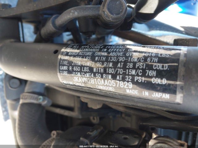 2010 KAWASAKI VN900 JKAVN2B10AA057829 Photo 9