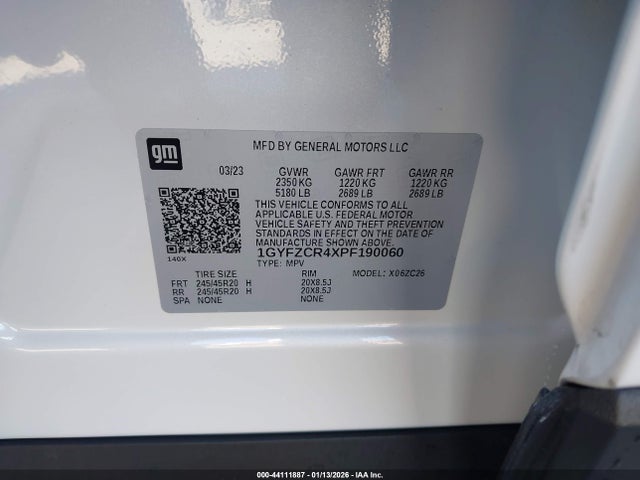 2023 CADILLAC XT4 1GYFZCR4XPF190060 Photo 8