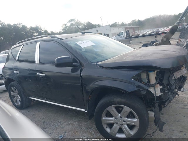 2006 Nissan Murano Sl მანქანა იყიდება აუქციონზე, vin: JN8AZ08T86W405817, აუქციონის ნომერი: 44111976
