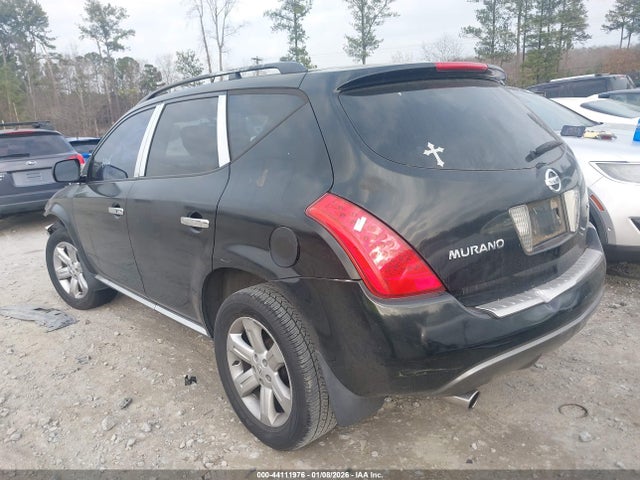 2006 Nissan Murano Sl მანქანა იყიდება აუქციონზე, vin: JN8AZ08T86W405817, აუქციონის ნომერი: 44111976