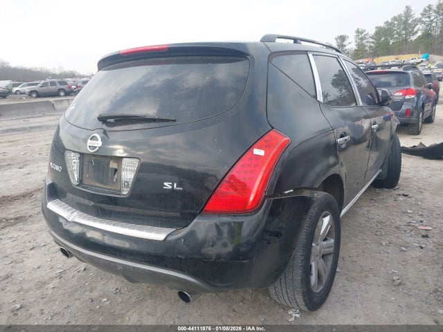 2006 Nissan Murano Sl მანქანა იყიდება აუქციონზე, vin: JN8AZ08T86W405817, აუქციონის ნომერი: 44111976