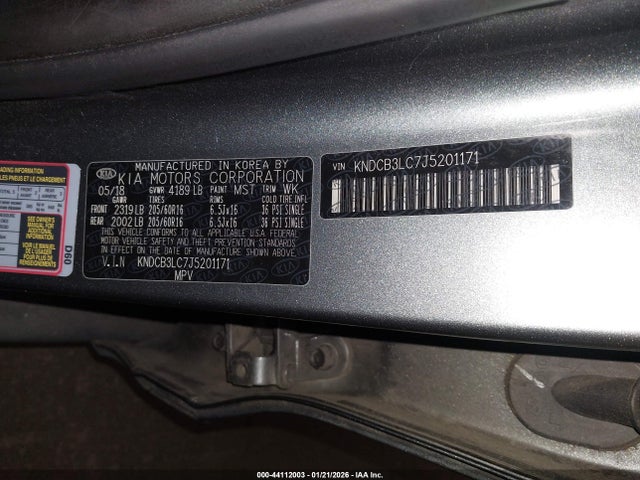 KIA NIRO LX 2018 KNDCB3LC7J5201171 Image 9