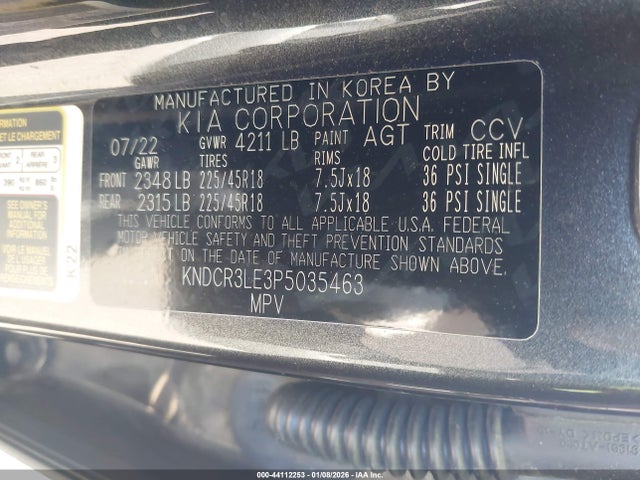KIA Niro Ex Touring 2023 KNDCR3LE3P5035463 Image 9