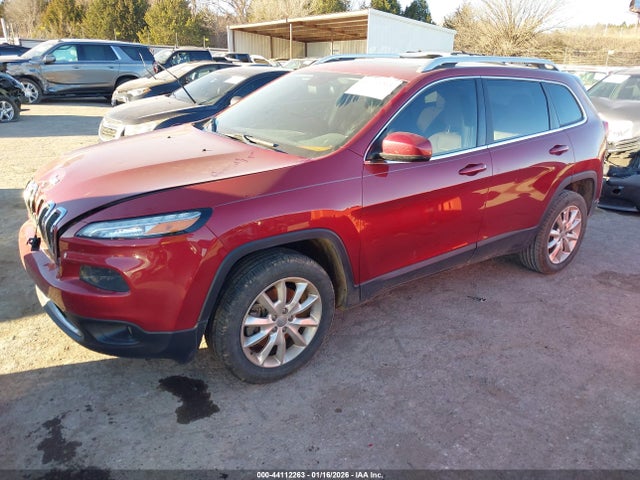 2015 Jeep Cherokee Limited მანქანა იყიდება აუქციონზე, vin: 1C4PJLDSXFW539045, აუქციონის ნომერი: 44112263