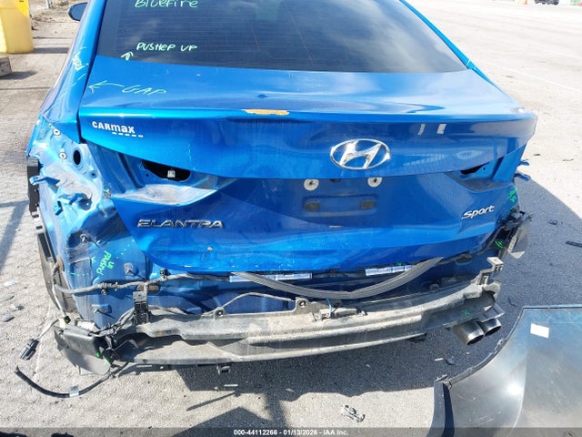 Aukcja sprzedaży 2018 Hyundai Elantra Sport, vin: KMHD04LBXJU540824, numer aukcji: 44112266