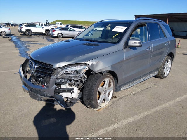 Mercedes-Benz Ml 400 4matic 2015 4JGDA5GB6FA504215 Image 2