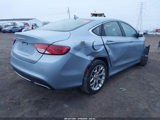 Auction sale of the 2015 Chrysler 200 C, vin: 1C3CCCEG2FN606640, lot number: 44112381