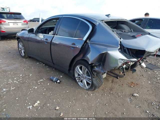 44112630 :رقم المزاد ، JN1CV6AR0DM358778 vin ، 2013 Infiniti G37x مزاد بيع