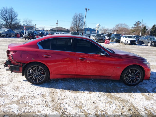 JN1FV7AR9JM480618 Infiniti Q50 3.0t Red Sport 400