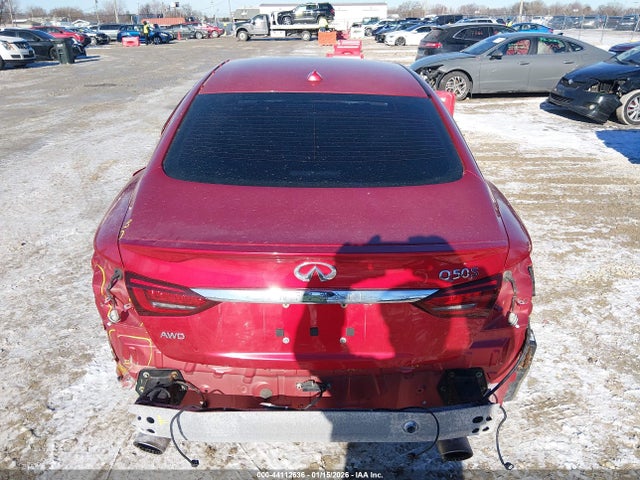 JN1FV7AR9JM480618 Infiniti Q50 3.0t Red Sport 400
