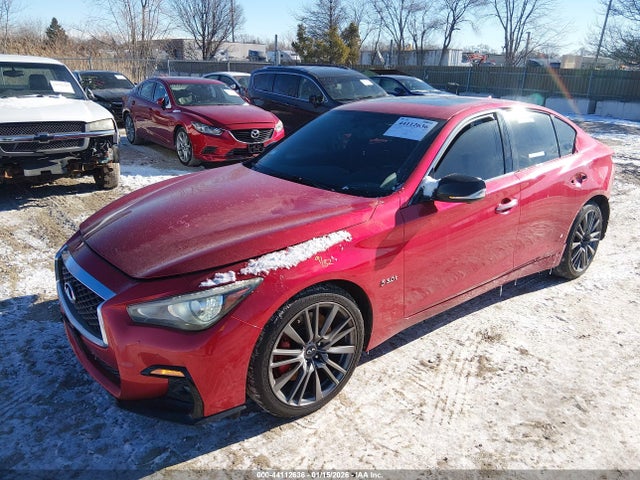 JN1FV7AR9JM480618 Infiniti Q50 3.0t Red Sport 400