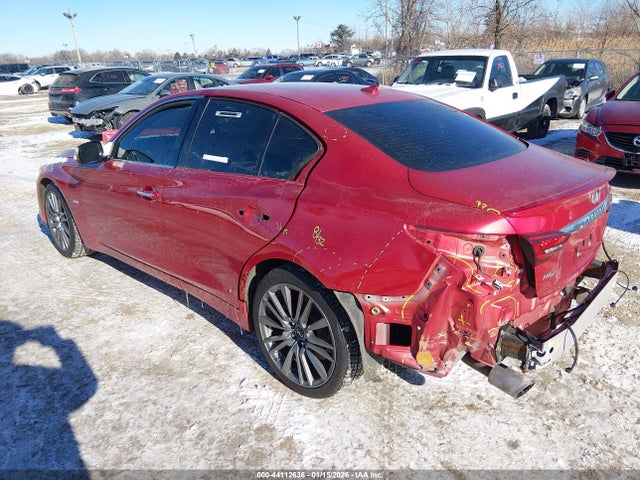 JN1FV7AR9JM480618 Infiniti Q50 3.0t Red Sport 400