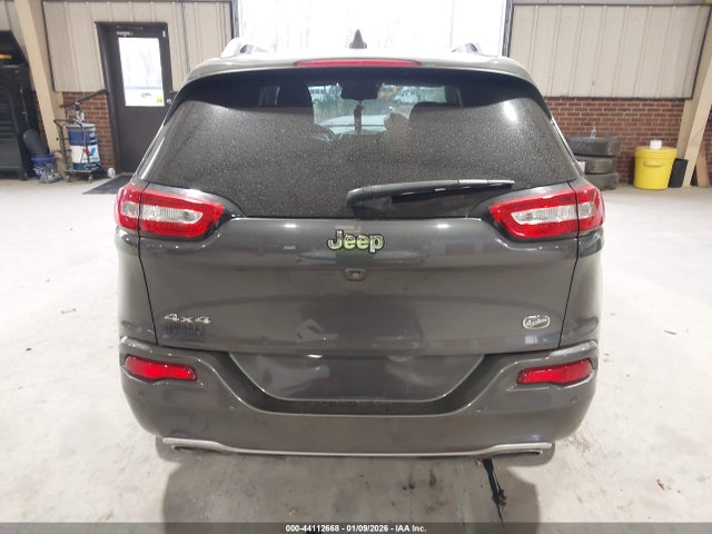 44112668 :رقم المزاد ، 1C4PJMJX7JD613693 vin ، 2018 Jeep Cherokee Overland 4x4 مزاد بيع