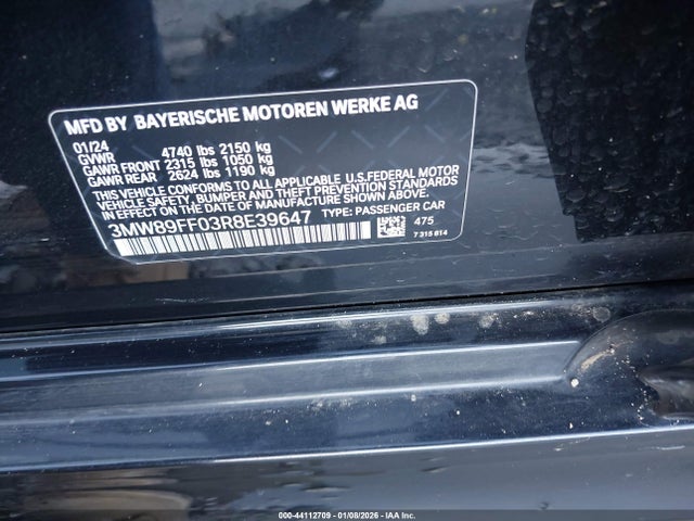 3MW89FF03R8E39647 BMW 330i Xdrive