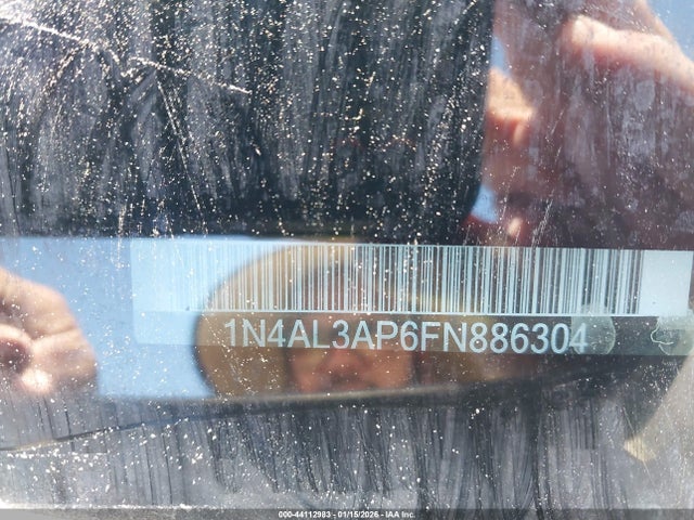 1N4AL3AP6FN886304 Nissan Altima 2.5/2.5 S/2.5 Sl/2.5 Sv
