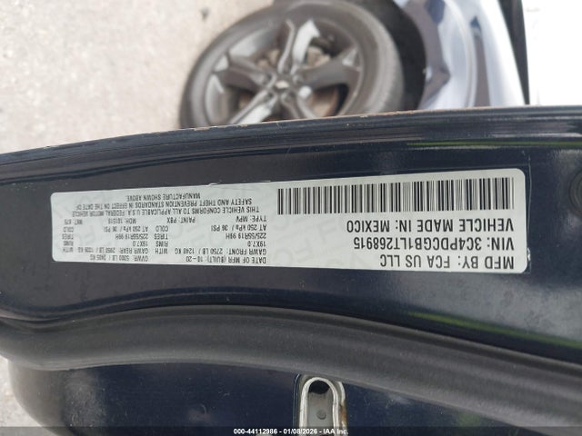 2020 DODGE JOURNEY 3C4PDCGB1LT268915 Photo 8