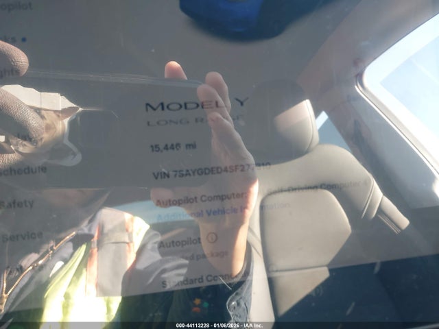 2025 TESLA MODEL Y 7SAYGDED4SF277310 Photo 6