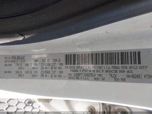 2019 RAM 1500 1C6SRFFT1KN627614 Photo 8