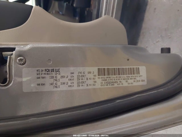 Dodge Grand Caravan Se 2017 2C4RDGBG3HR640834 Image 9