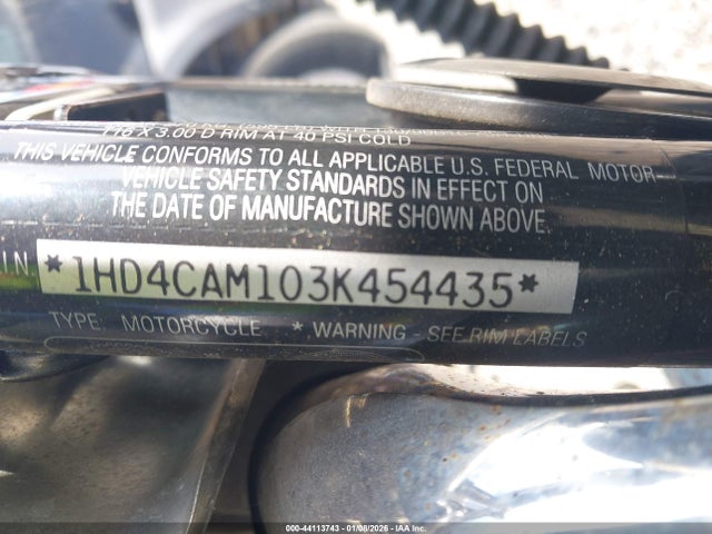 2003 HARLEY-DAVIDSON XL883 1HD4CAM103K454435 Photo 8