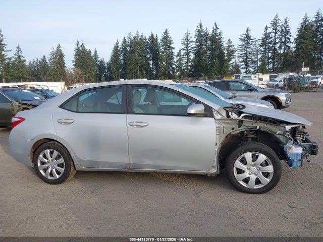 2T1BURHE1GC609860 Toyota COROLLA LE