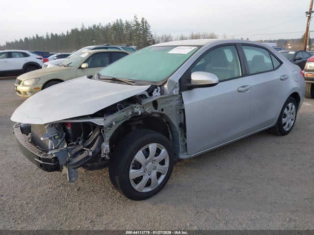 2T1BURHE1GC609860 Toyota COROLLA LE